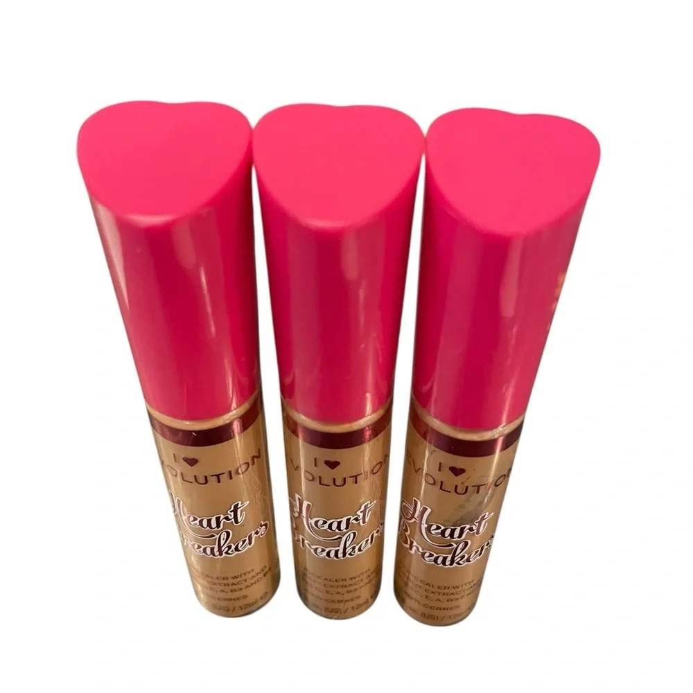 I Love Revolution Heart Breakers 0.40 Fl. Oz. NEW TOFFEE Coconut Extract‎